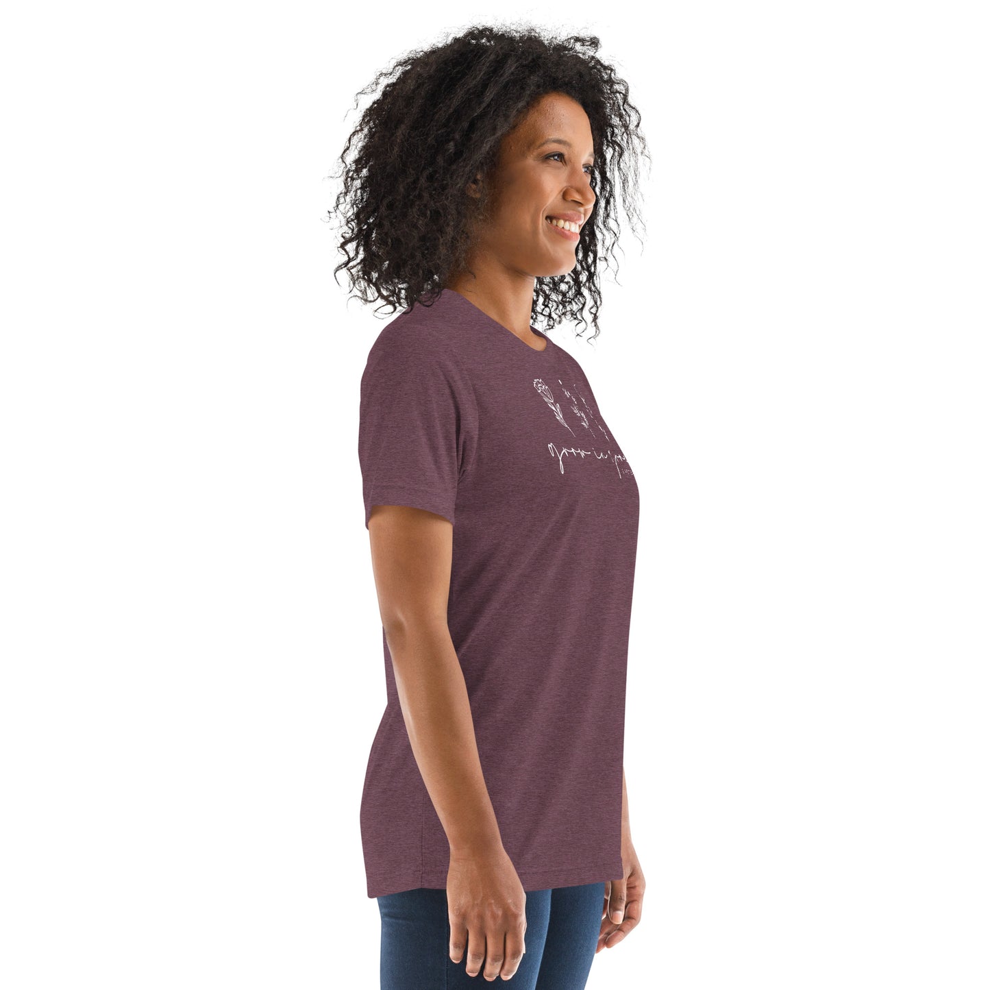 Grow in Grace 1 Peter 3:18 (W) Women's Short Sleeve T-shirt