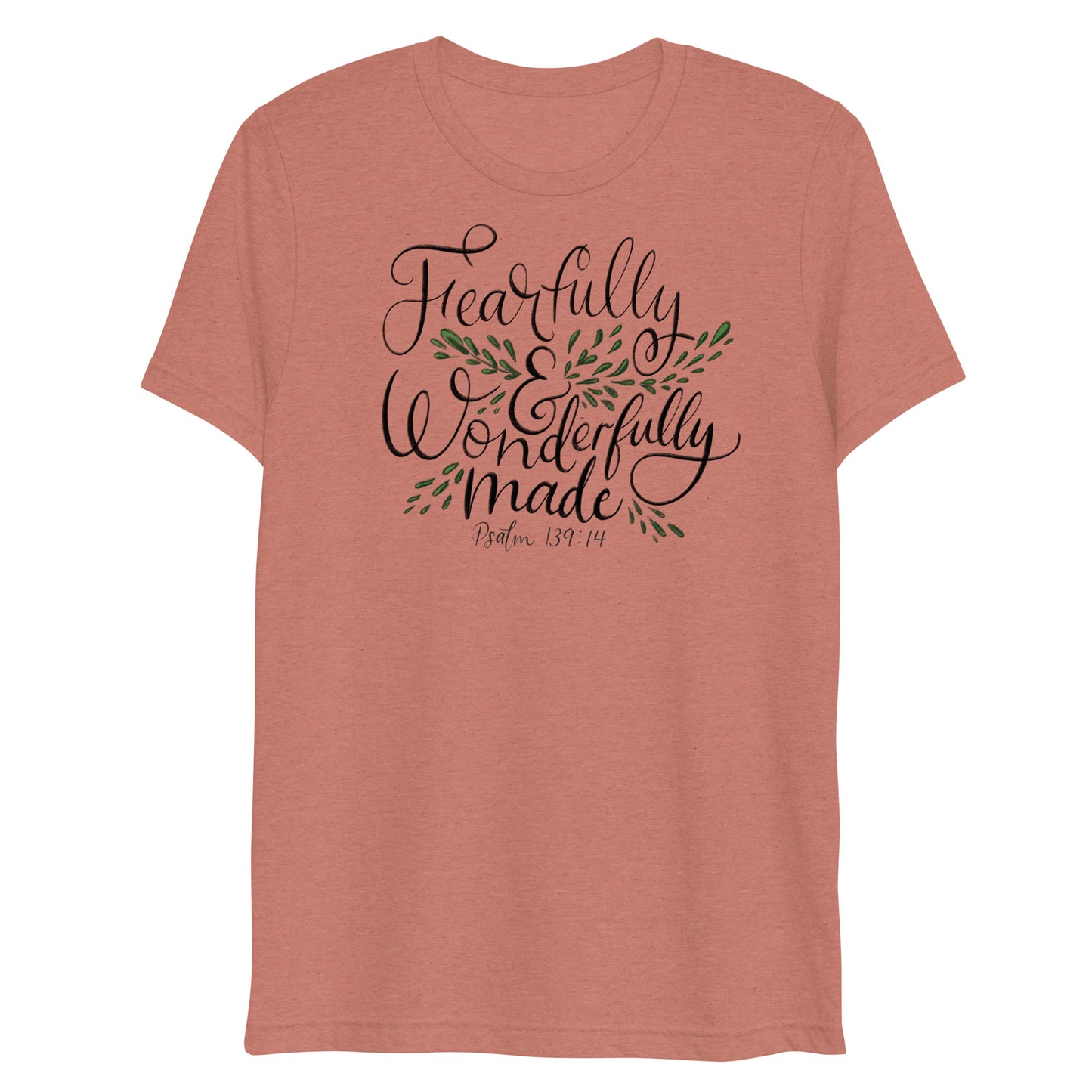 Fearfully and Wonderfully Made Psalm 139:14 Women's Triblend T-Shirt