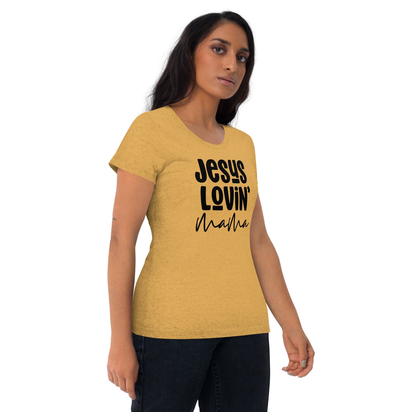 Jesus Lovin' Mama Triblend Women's Short Sleeve T-shirt