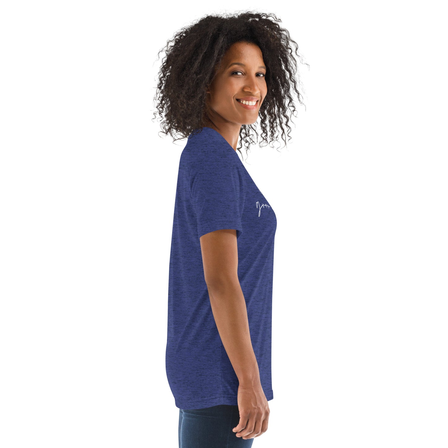 Grow in Grace 1 Peter 3:18 (W) Women's Short Sleeve T-shirt