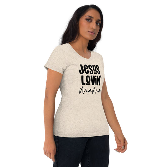 Jesus Lovin' Mama Triblend Women's Short Sleeve T-shirt