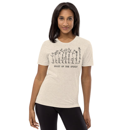 Fruit of the Spirit Triblend Women's Short Sleeve T-shirt