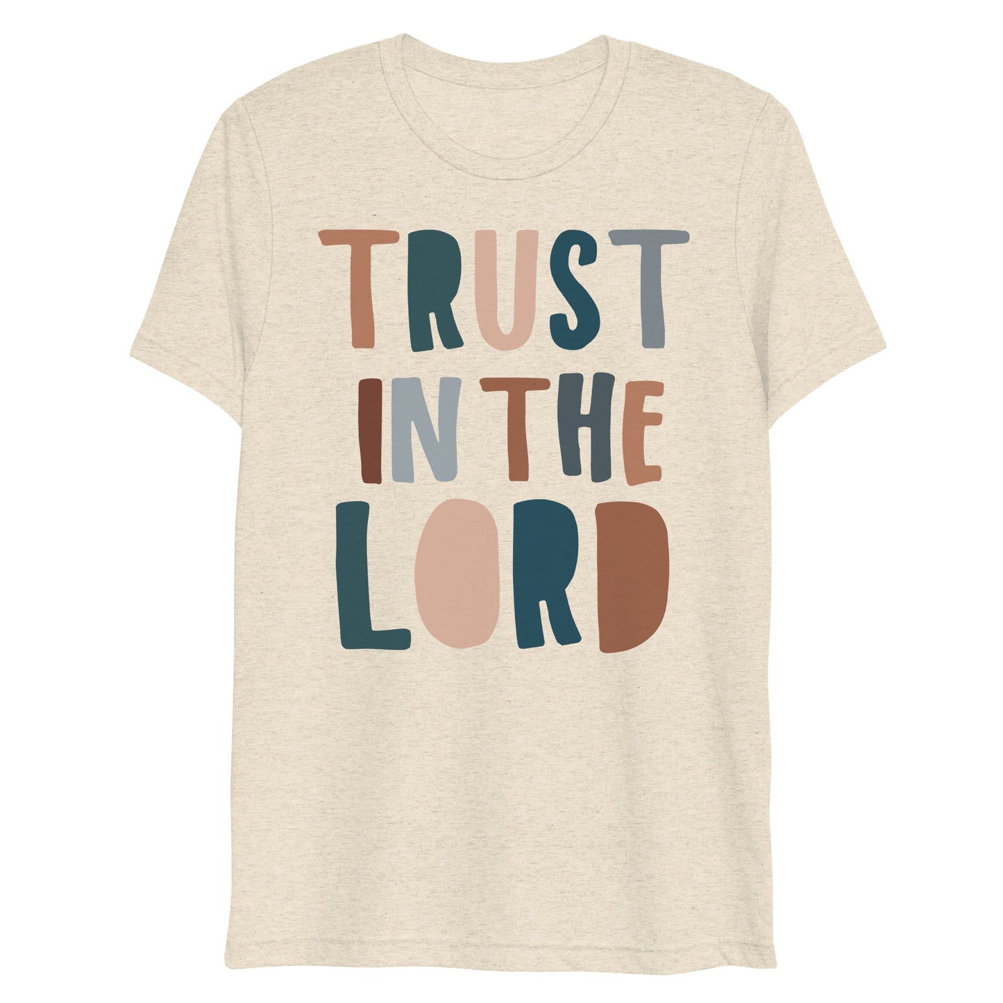 Trust in the Lord Women's Triblend Short Sleeve T-shirt