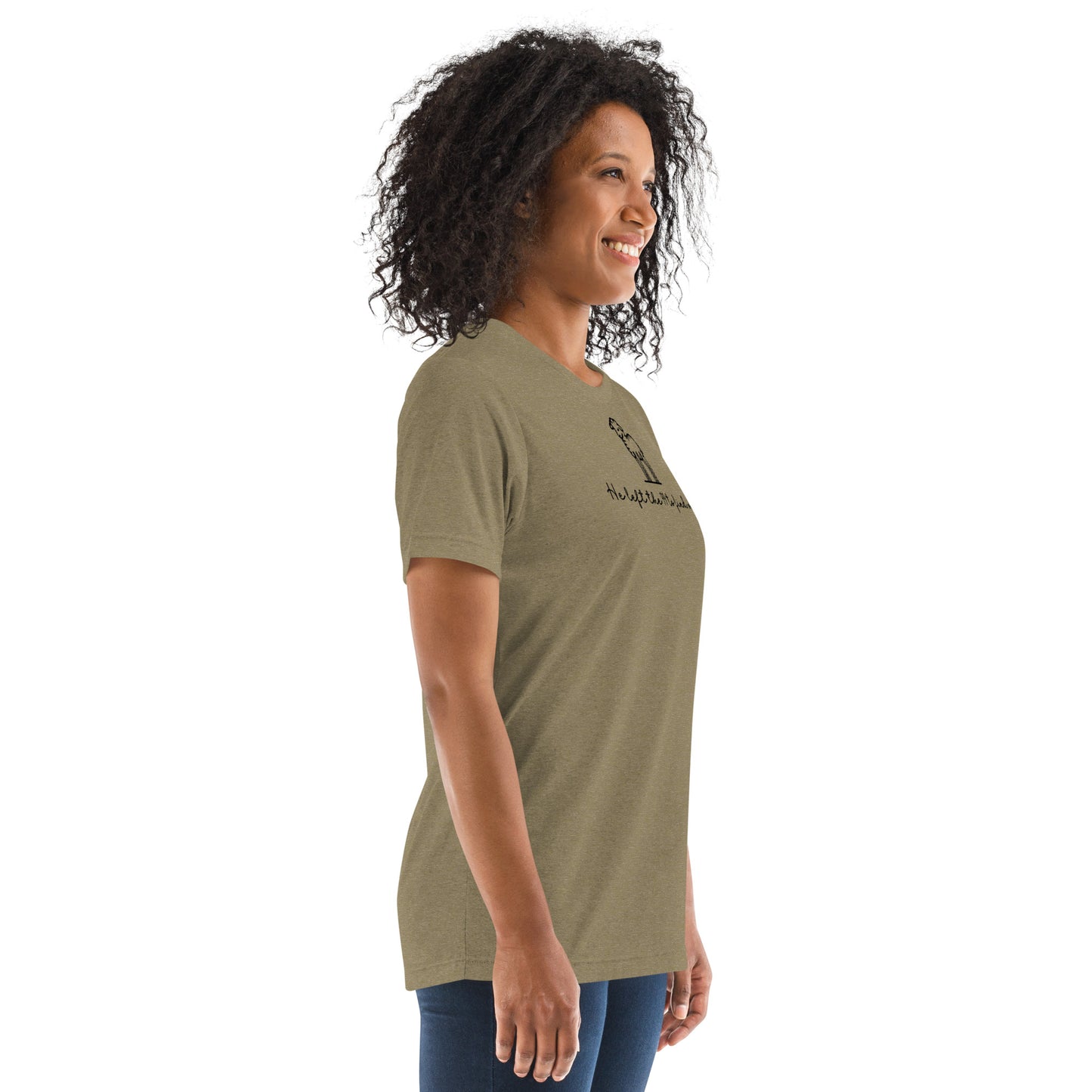 He Left the 99 to Find Me Triblend Women's Short Sleeve T-shirt