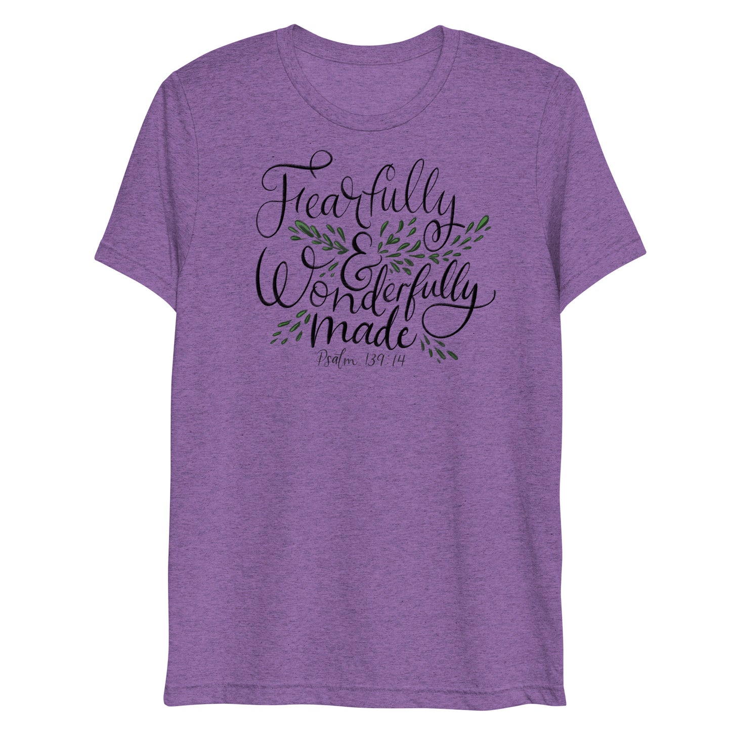 Fearfully and Wonderfully Made Psalm 139:14 Women's Triblend T-Shirt