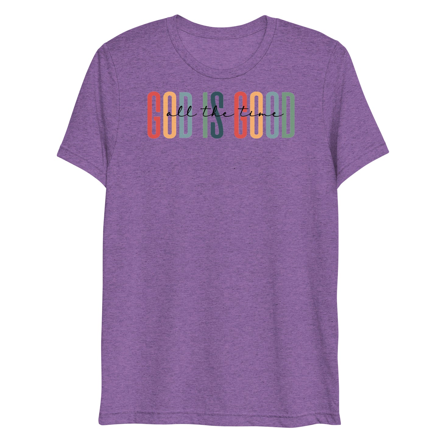 God is Good (Rainbow) Short Sleeve T-shirt