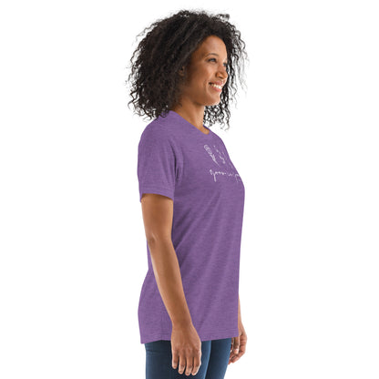 Grow in Grace 1 Peter 3:18 (W) Women's Short Sleeve T-shirt