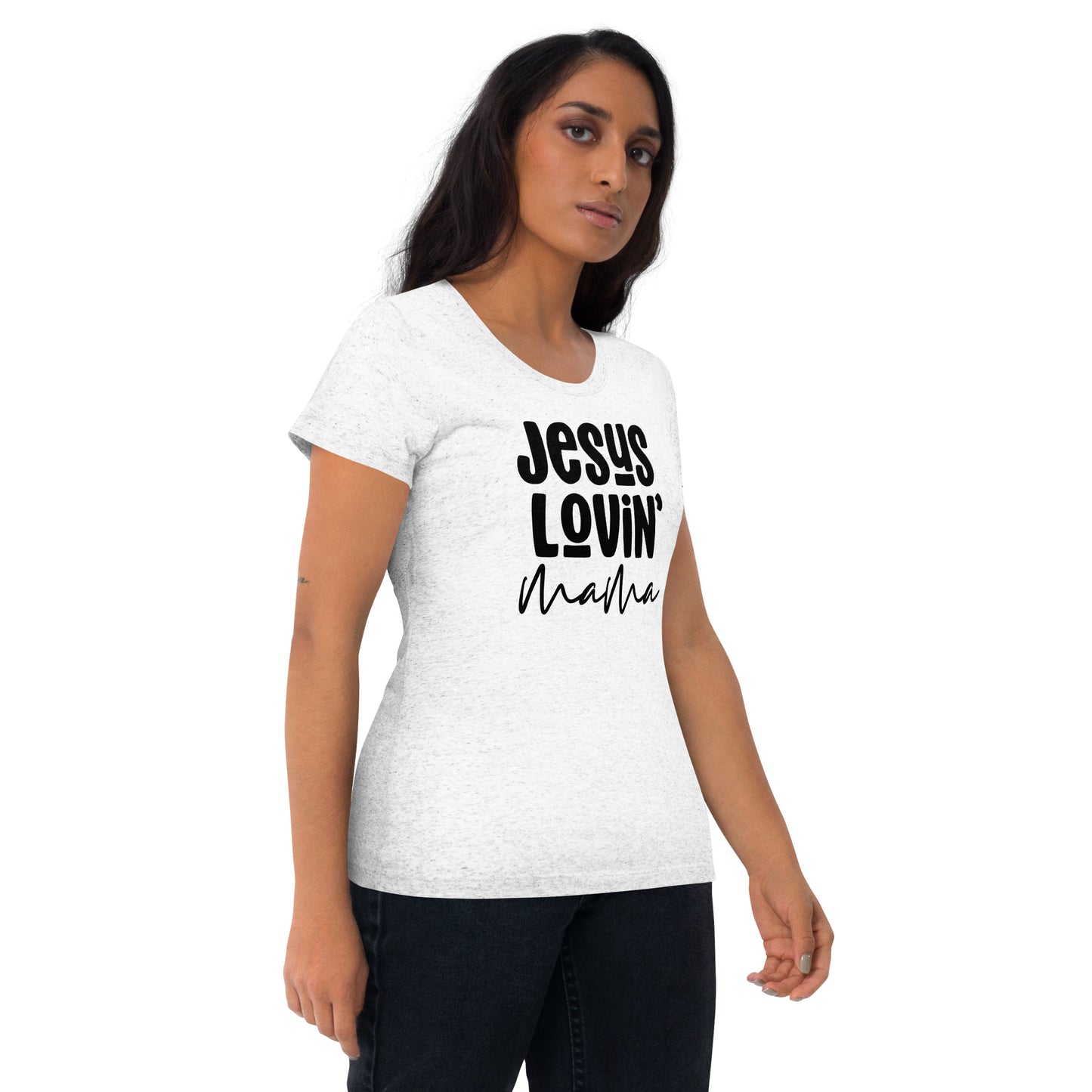 Jesus Lovin' Mama Triblend Women's Short Sleeve T-shirt