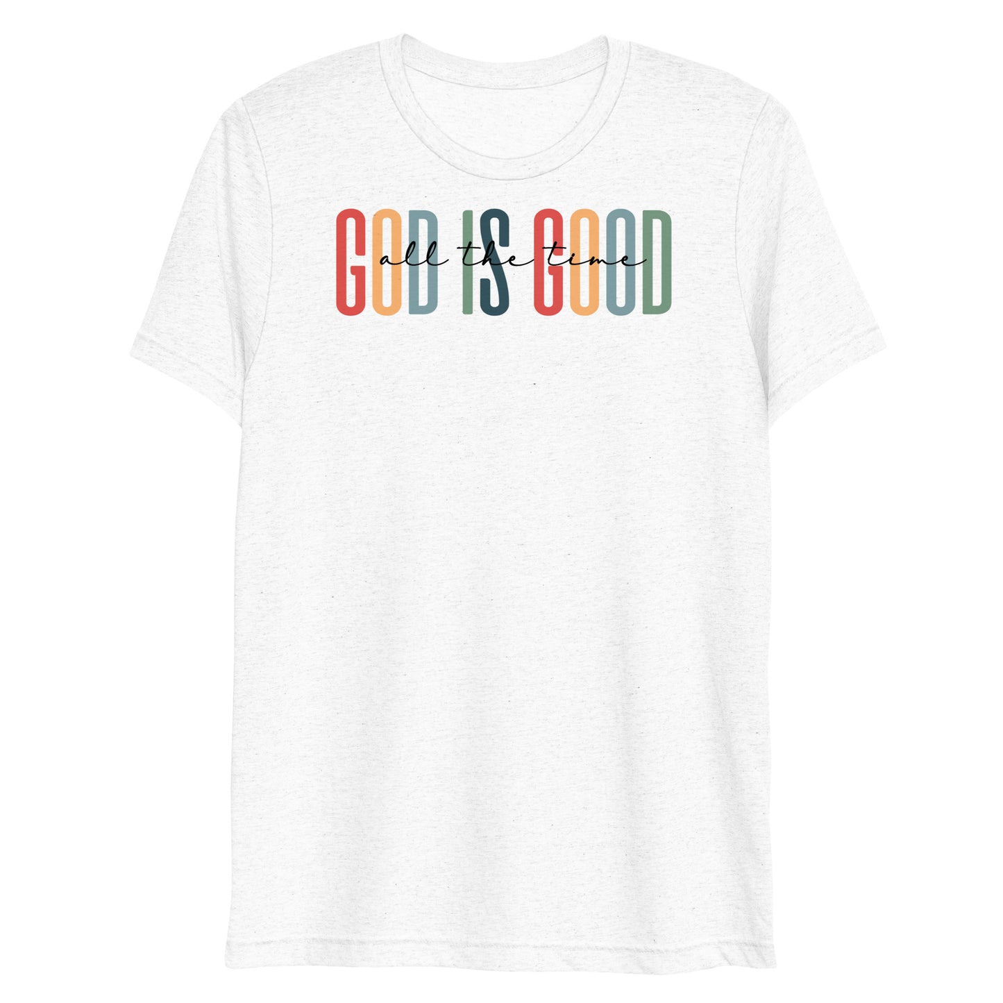 God is Good (Rainbow) Short Sleeve T-shirt