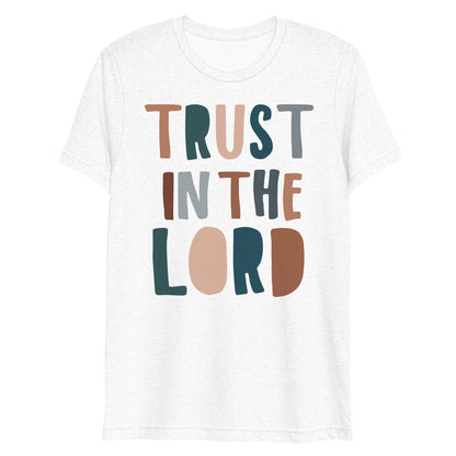 Trust in the Lord Women's Triblend Short Sleeve T-shirt