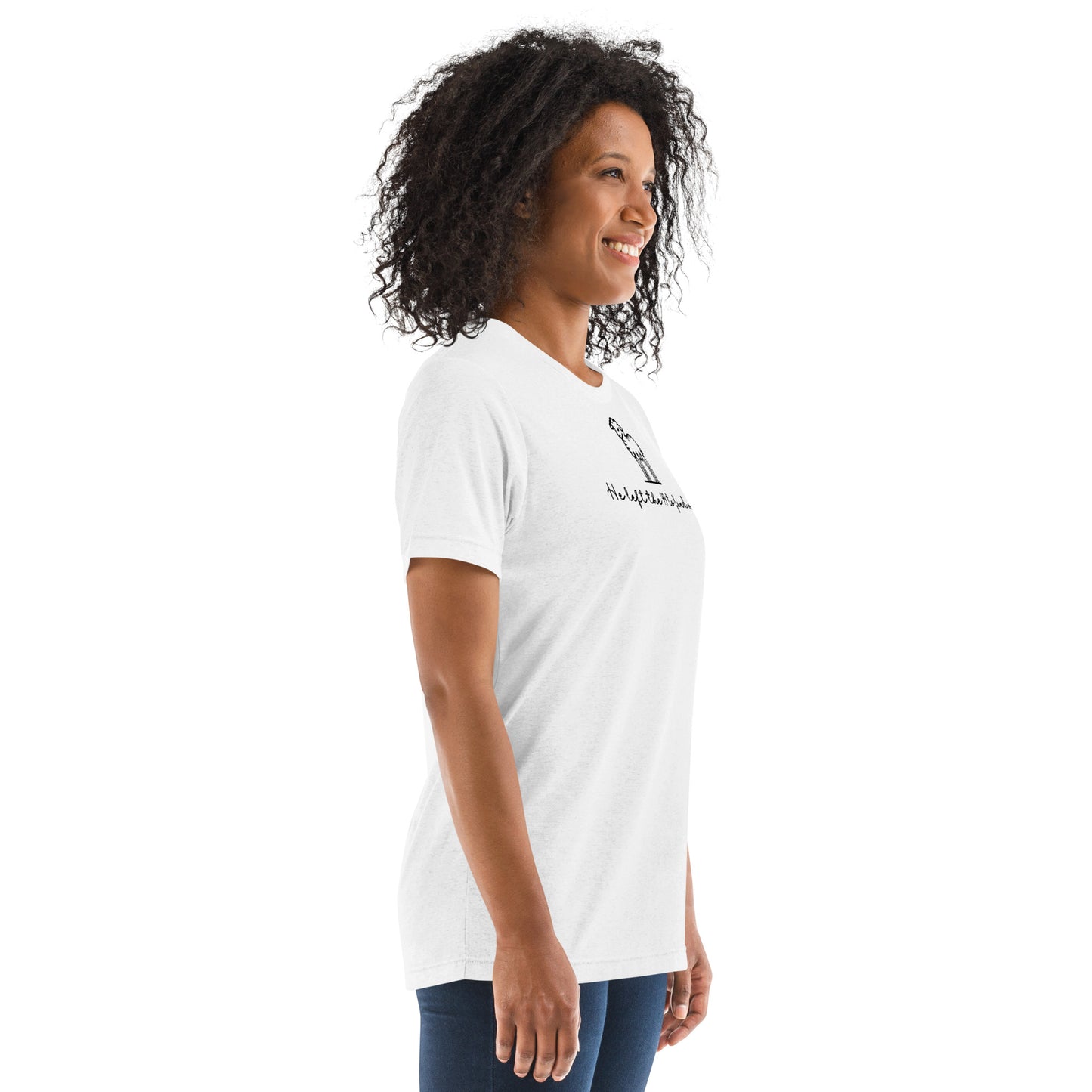 He Left the 99 to Find Me Triblend Women's Short Sleeve T-shirt