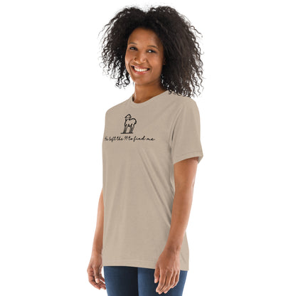 He Left the 99 to Find Me Triblend Women's Short Sleeve T-shirt