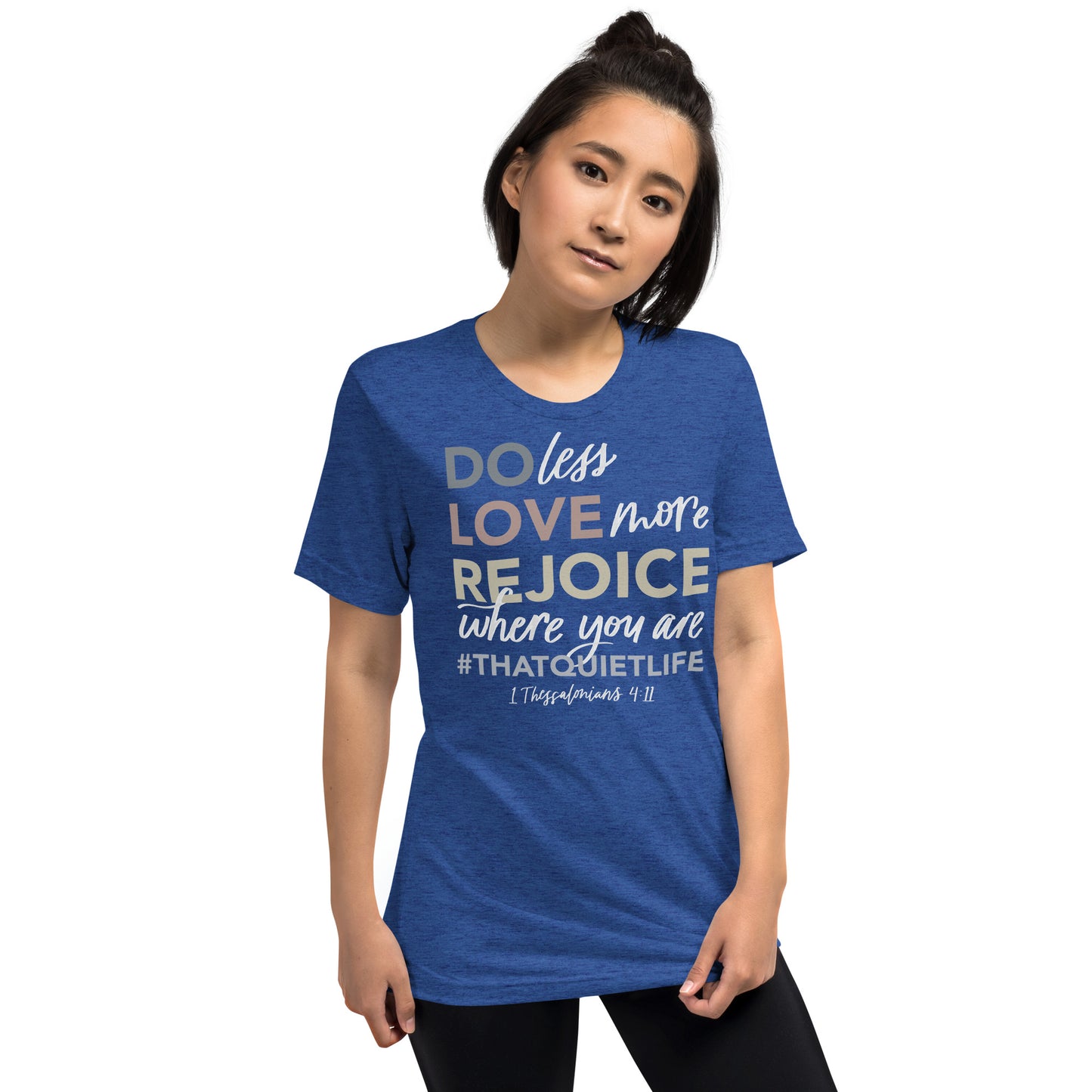 That Quiet Life 1 Thessalonians 4:11 Women's Triblend T-Shirt