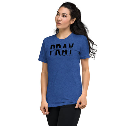 Pray Without Ceasing Women's Triblend Short Sleeve T-shirt