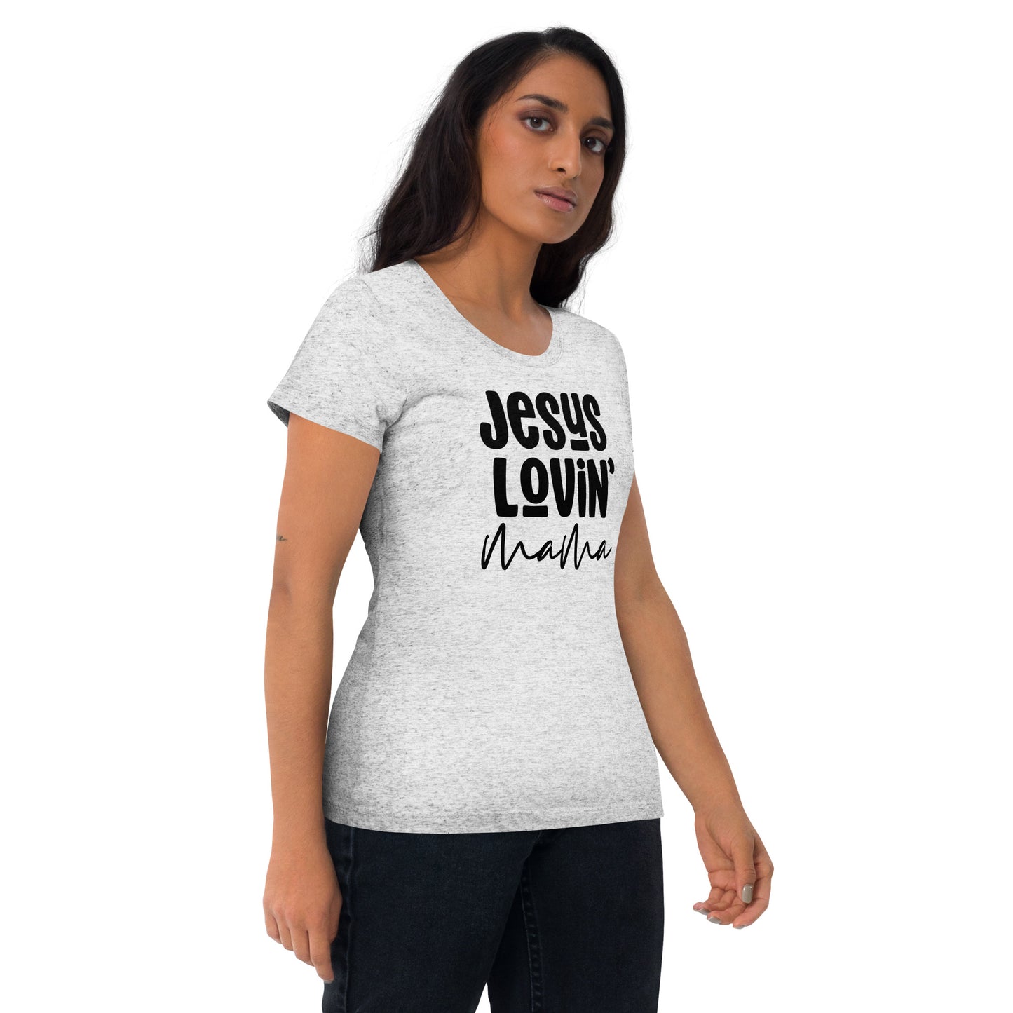 Jesus Lovin' Mama Triblend Women's Short Sleeve T-shirt