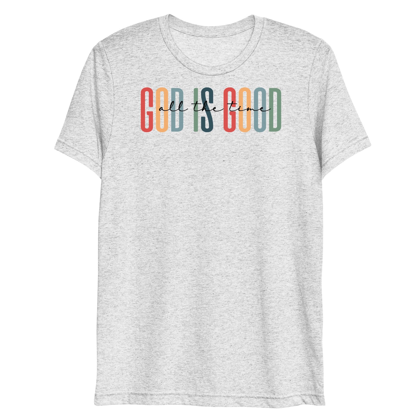 God is Good (Rainbow) Short Sleeve T-shirt