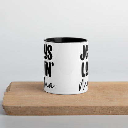 Jesus Lovin' Mama Mug with Color Inside (Multiple Sizes Available)