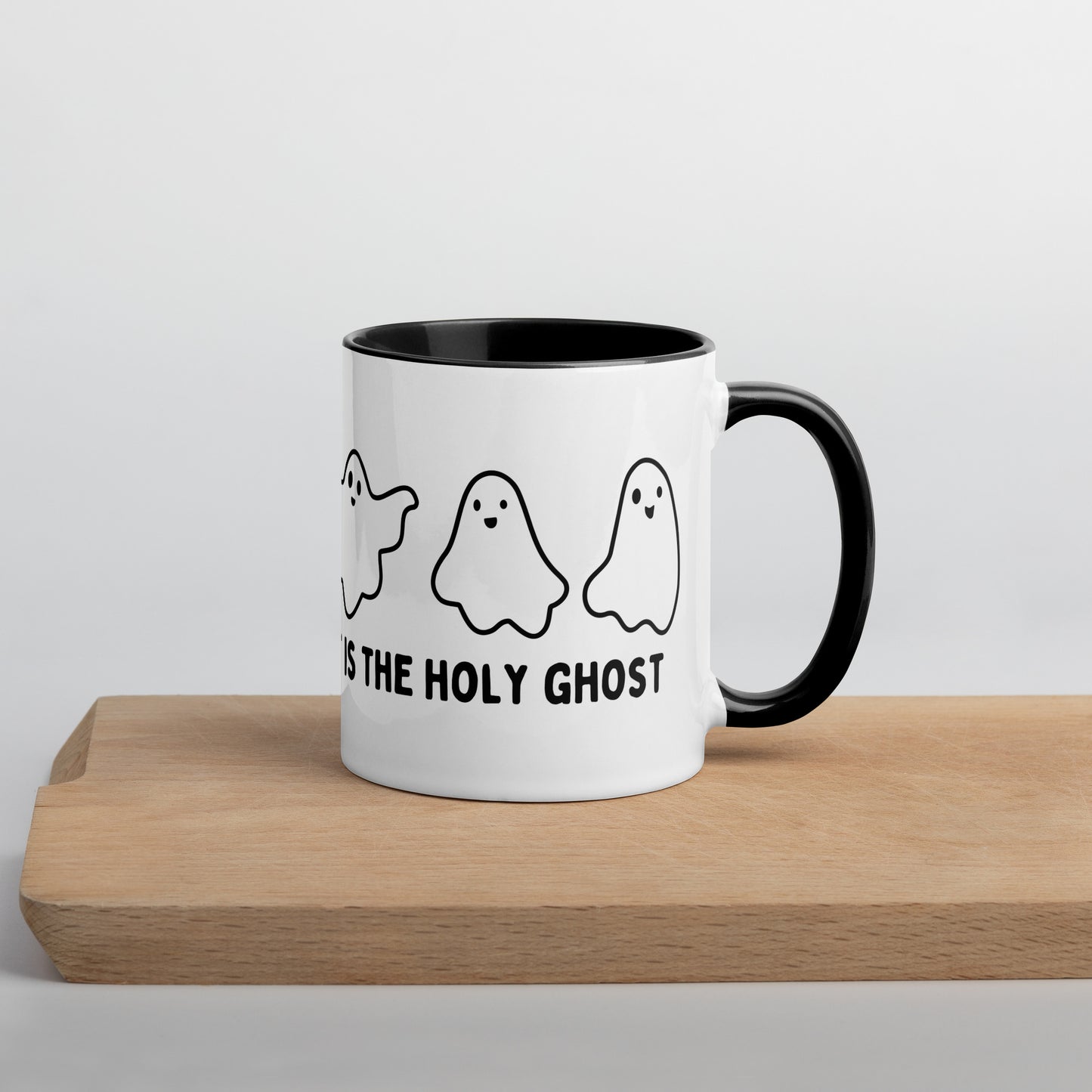 My Favorite Ghost is the Holy Ghost Mug with Color Inside