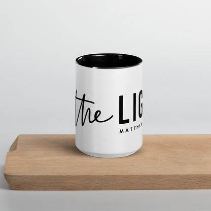 Be the Light Matthew 5:14 Contrast Color Mug (Many Colors Available)