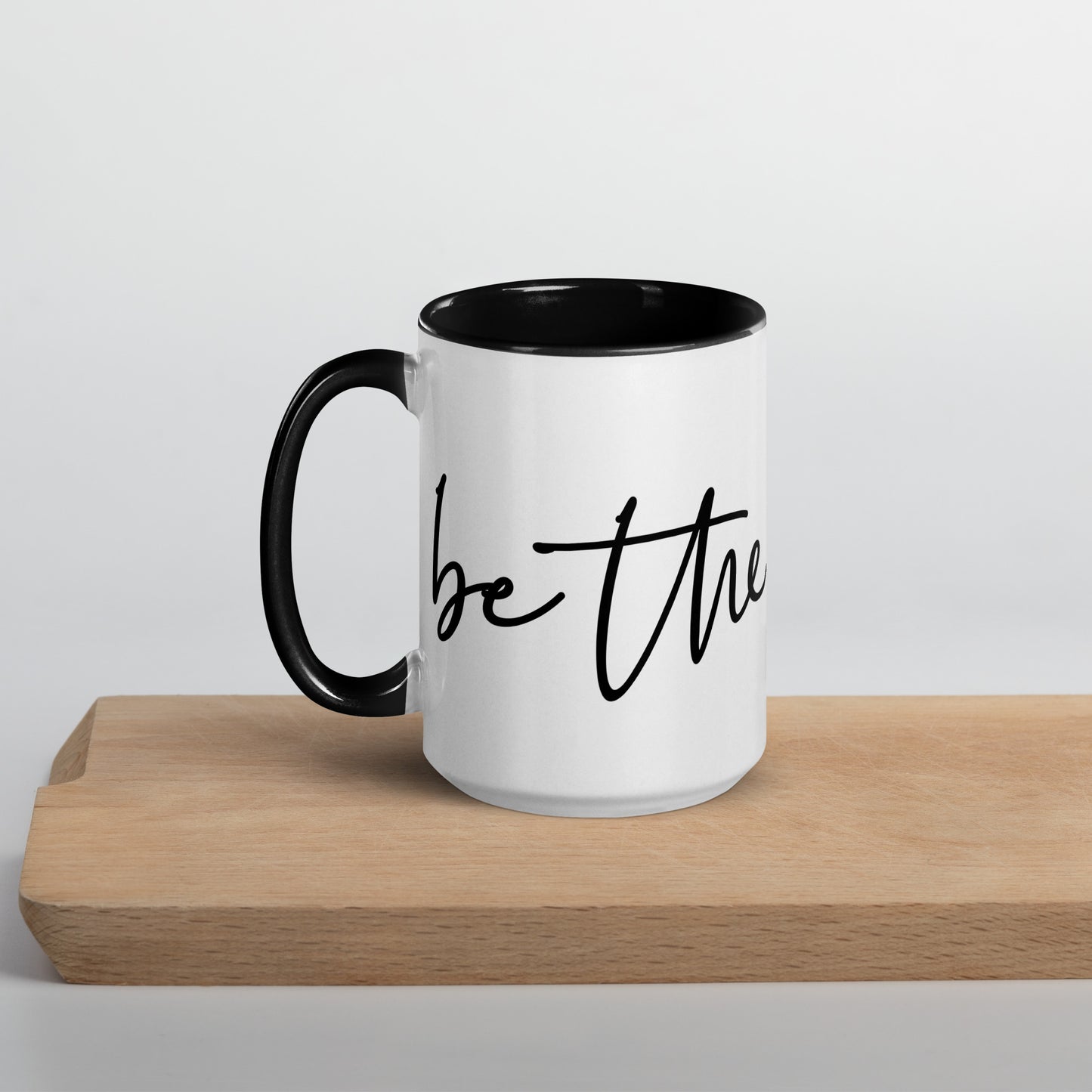 Be the Light Matthew 5:14 Contrast Color Mug (Many Colors Available)