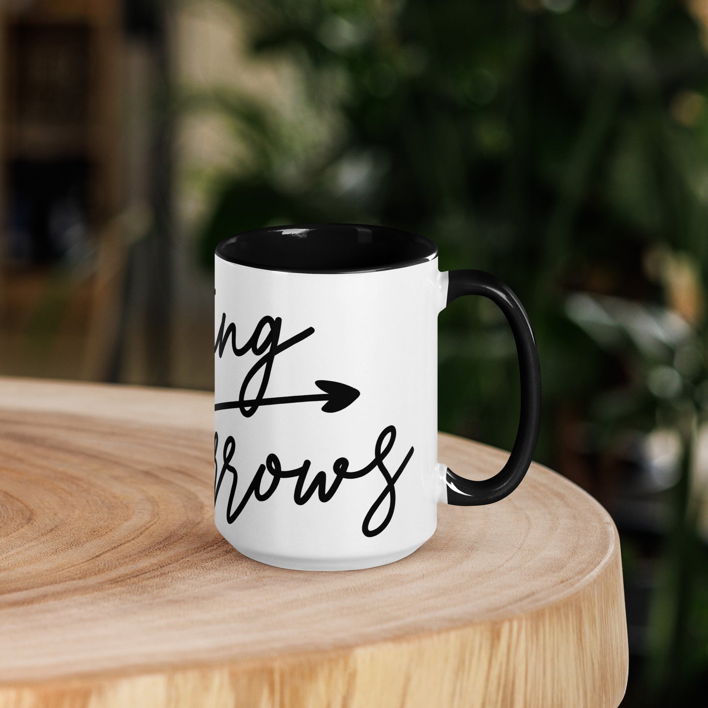 Raising Arrows Mug with Color Inside (Multiple Sizes & Colors Available)