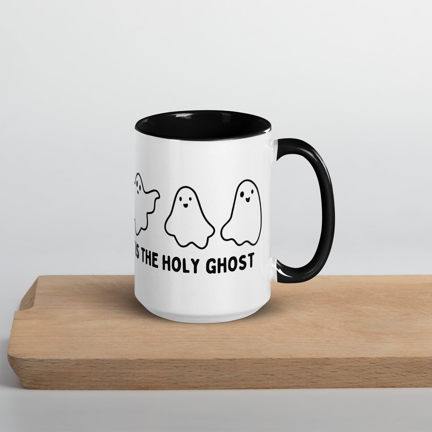 My Favorite Ghost is the Holy Ghost Mug with Color Inside