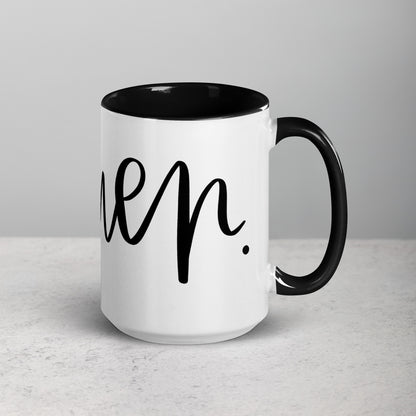 Amen Mug with Color Inside