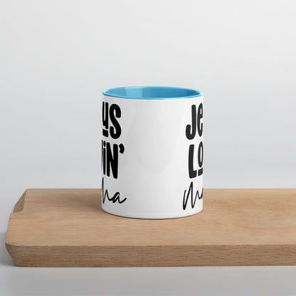 Jesus Lovin' Mama Mug with Color Inside (Multiple Sizes Available)