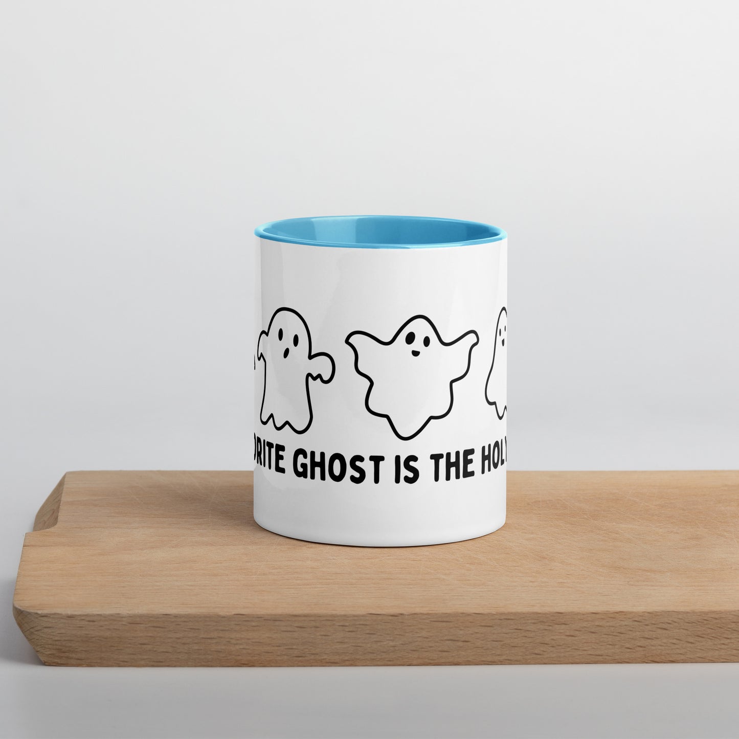 My Favorite Ghost is the Holy Ghost Mug with Color Inside