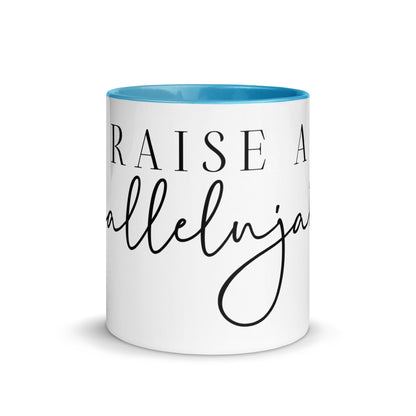 Raise a Hallelujah Mug with Color Inside