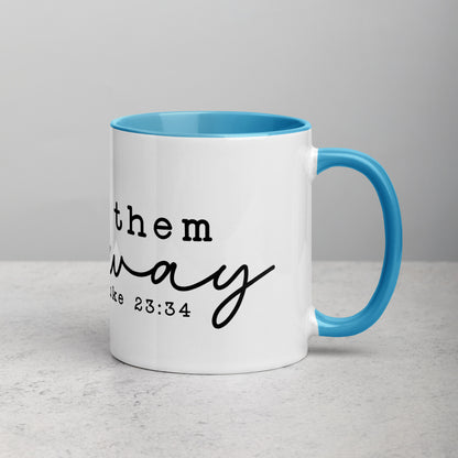 Love Them Anyway Mug with Color Inside