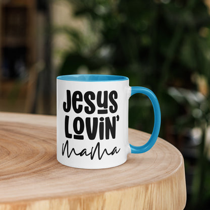 Jesus Lovin Mama Mug with Color Inside