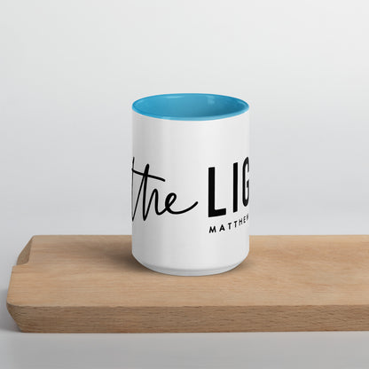 Be the Light Matthew 5:14 Contrast Color Mug (Many Colors Available)