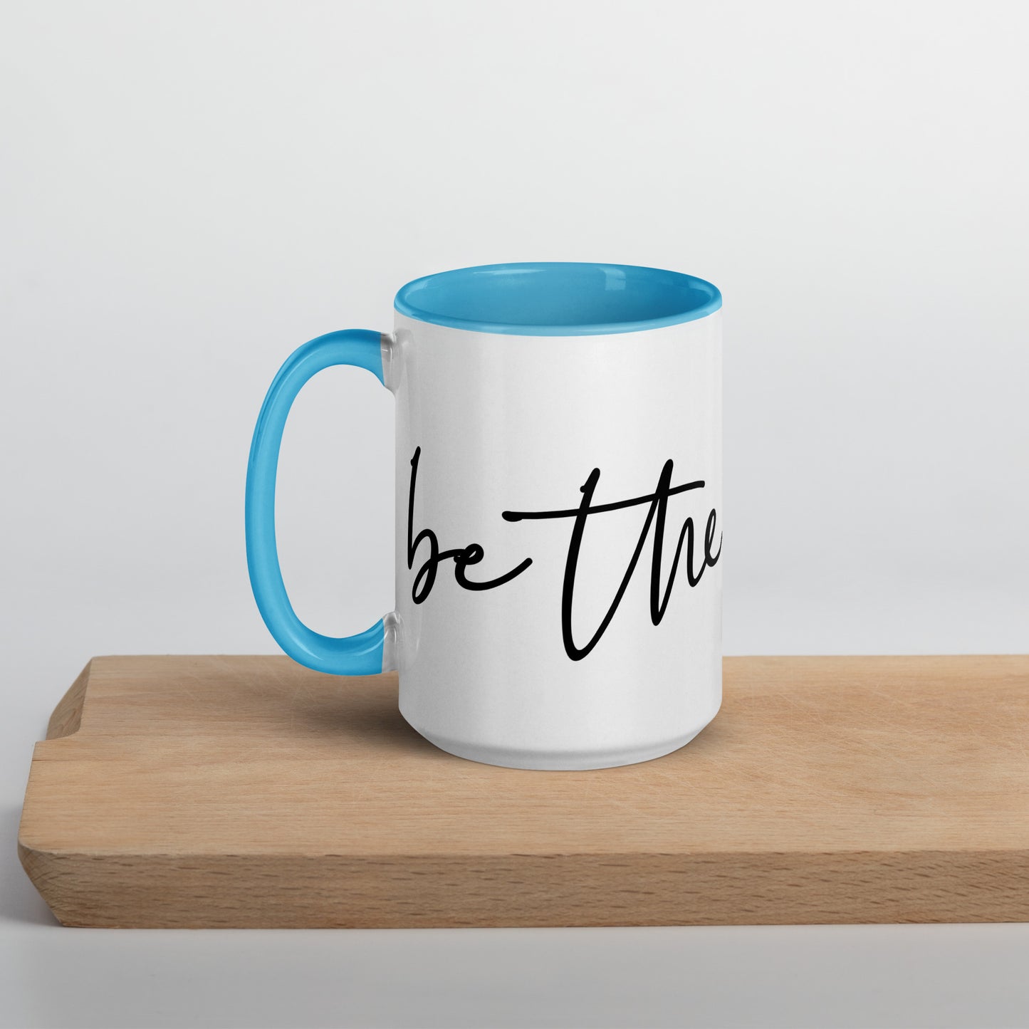 Be the Light Matthew 5:14 Contrast Color Mug (Many Colors Available)