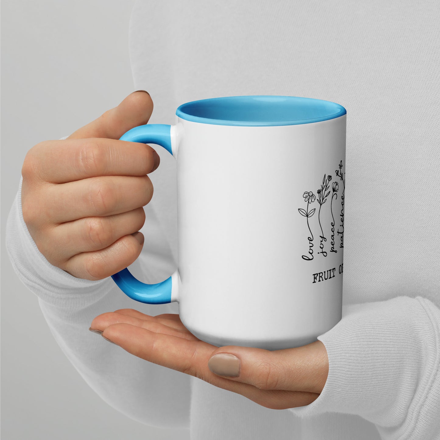 Fruit of the Spirit Mug with Color Inside