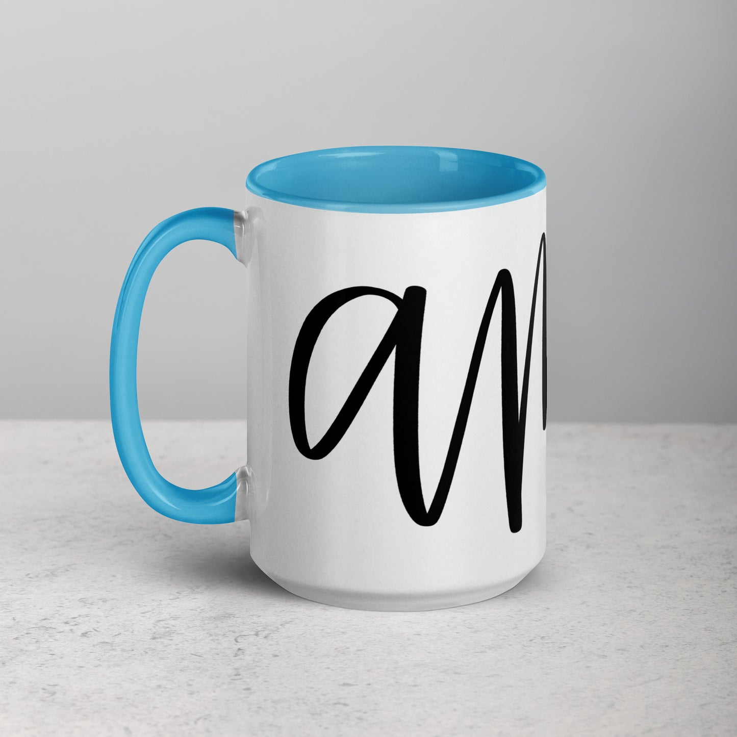 Amen Mug with Color Inside