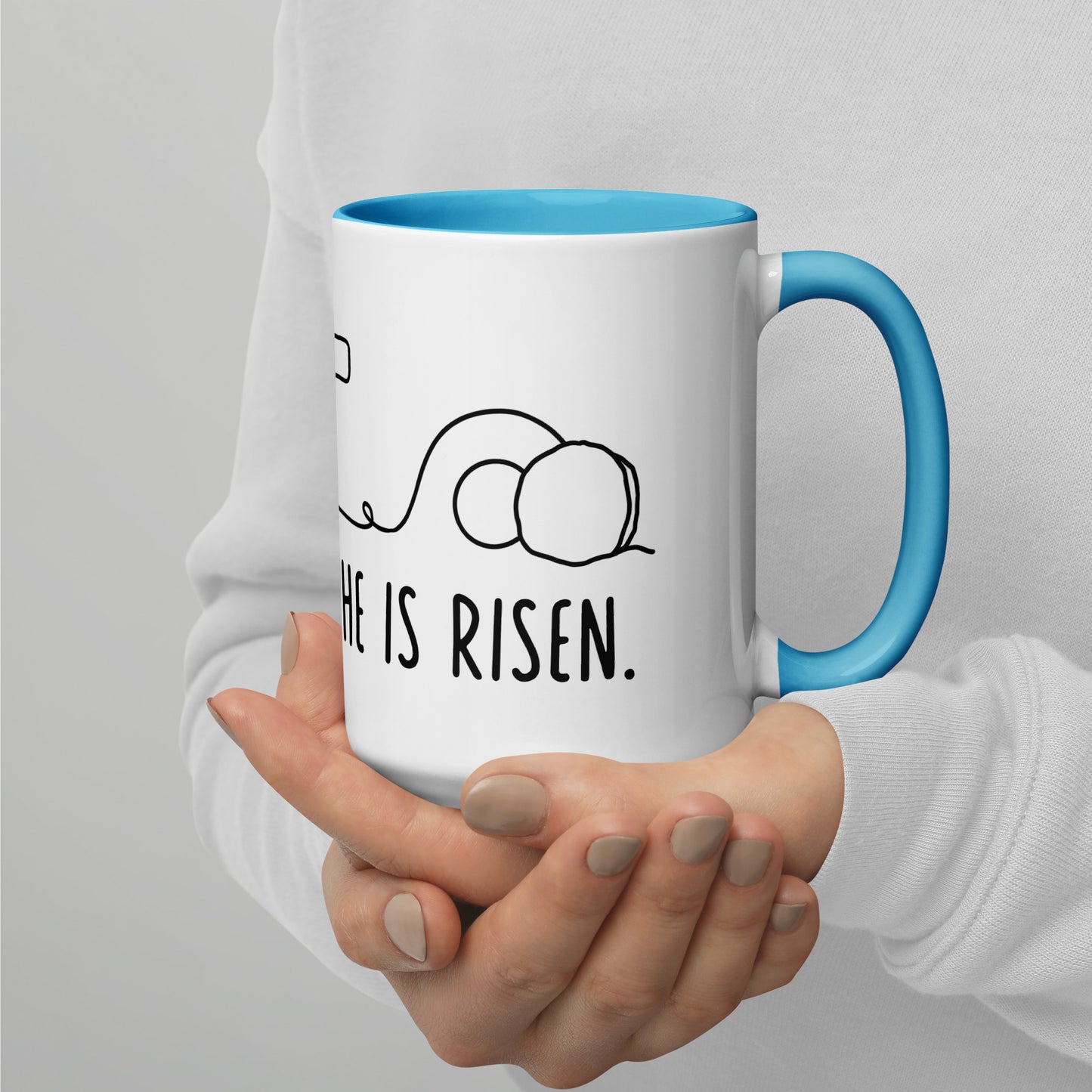 This is a True Story Mug with Color Inside