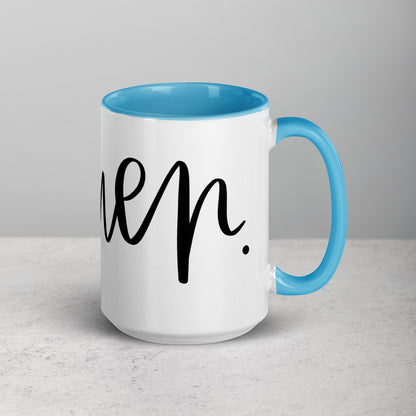 Amen Mug with Color Inside