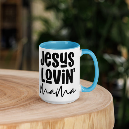 Jesus Lovin Mama Mug with Color Inside