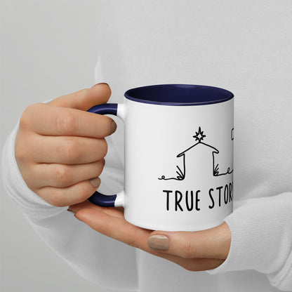 This is a True Story Mug with Color Inside