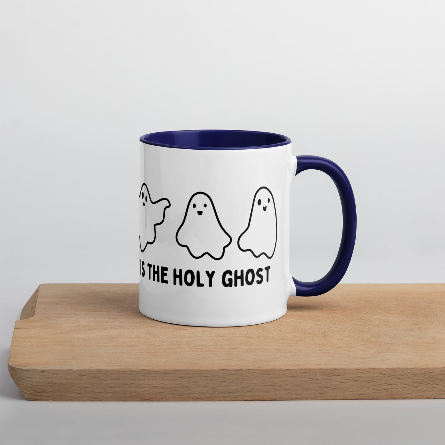 My Favorite Ghost is the Holy Ghost Mug with Color Inside