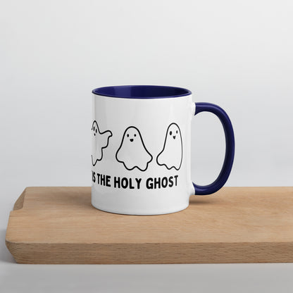 My Favorite Ghost is the Holy Ghost Mug with Color Inside