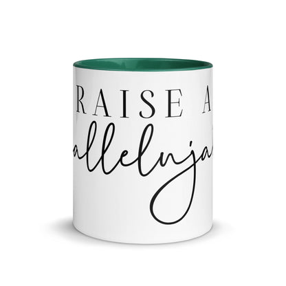 Raise a Hallelujah Mug with Color Inside