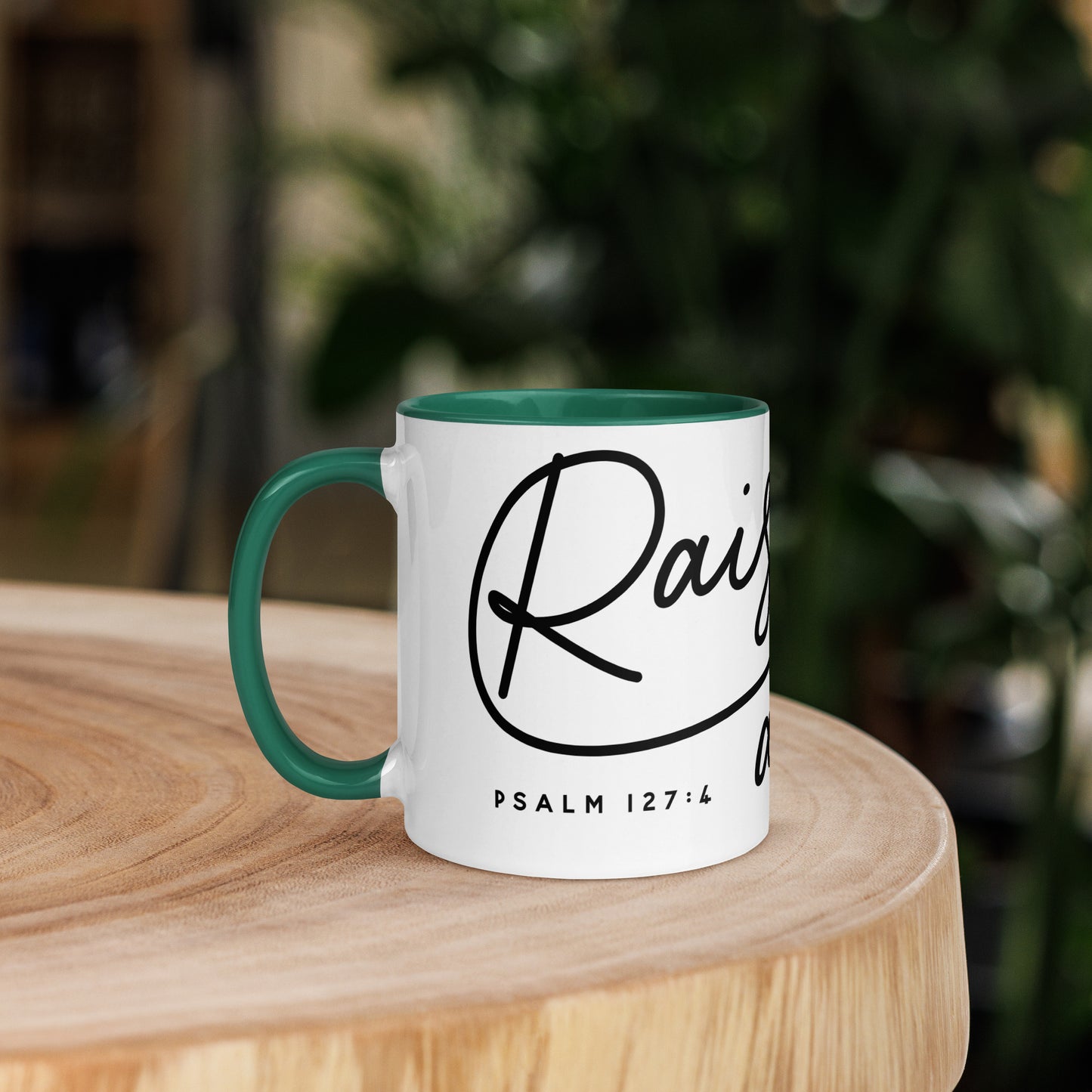 Raising Arrows Mug with Color Inside (Multiple Sizes & Colors Available)