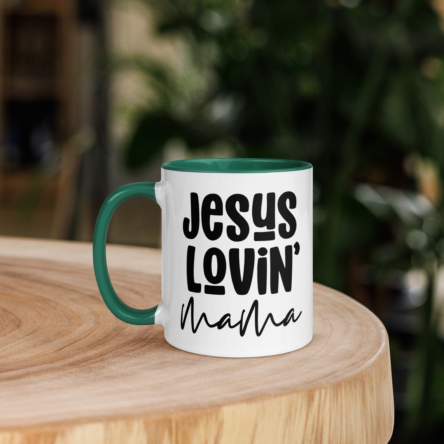 Jesus Lovin Mama Mug with Color Inside