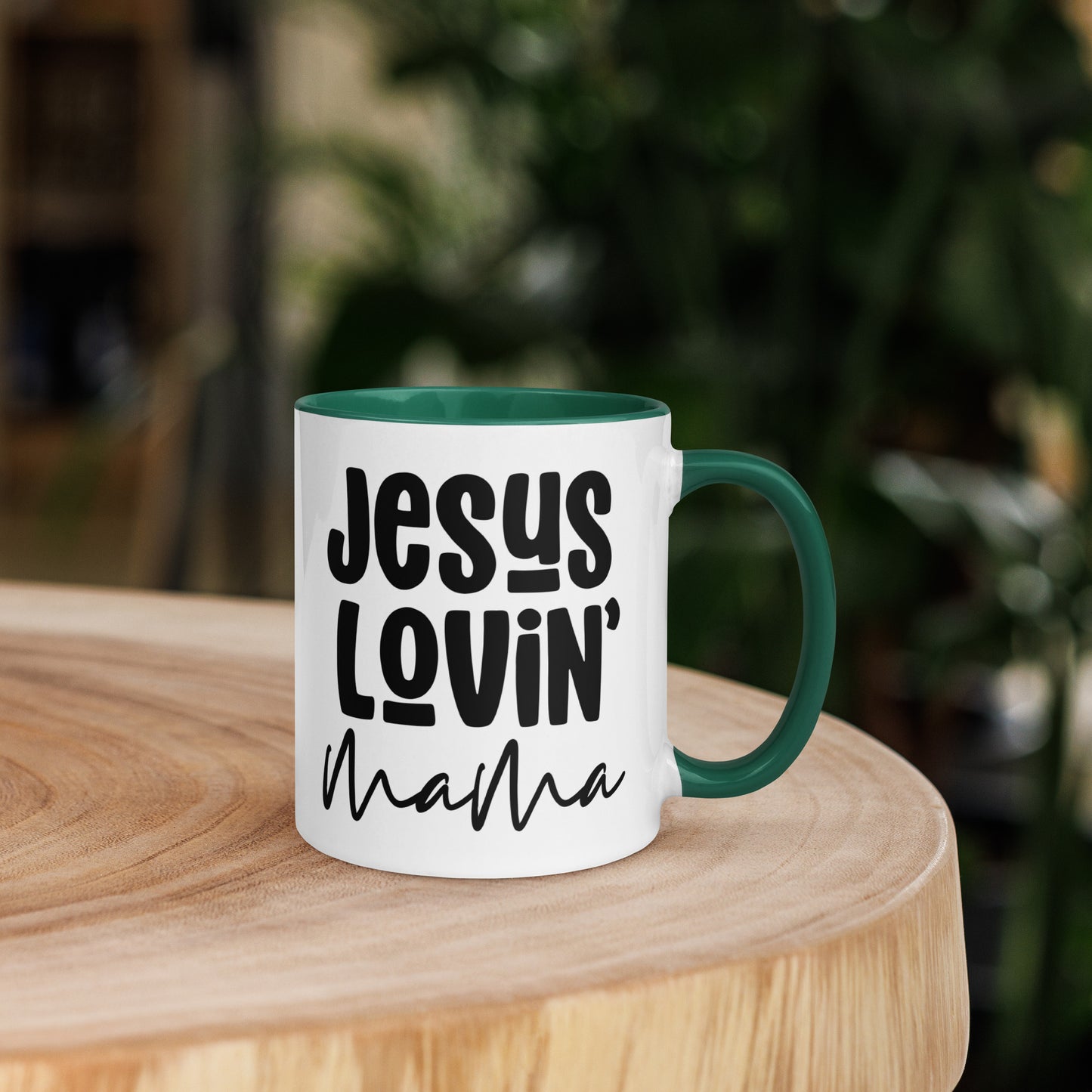 Jesus Lovin Mama Mug with Color Inside