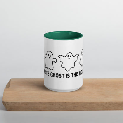 My Favorite Ghost is the Holy Ghost Mug with Color Inside