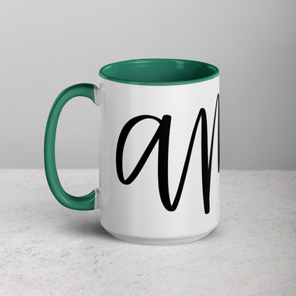 Amen Mug with Color Inside