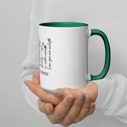 Fruit of the Spirit Mug with Color Inside