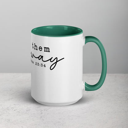 Love Them Anyway Mug with Color Inside